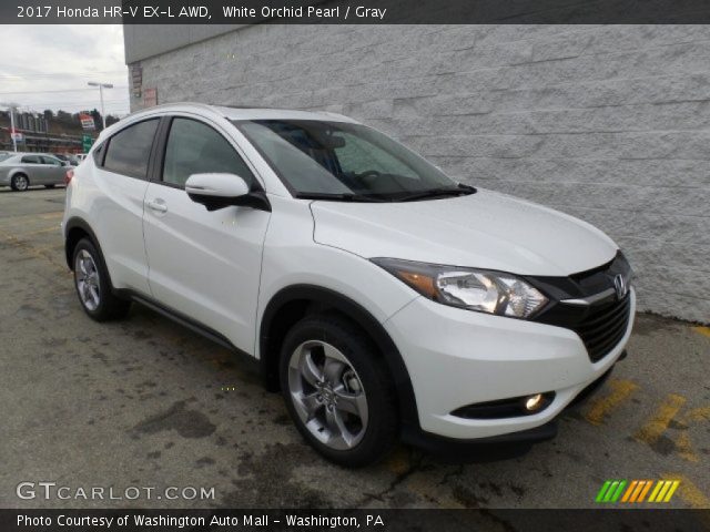 2017 Honda HR-V EX-L AWD in White Orchid Pearl