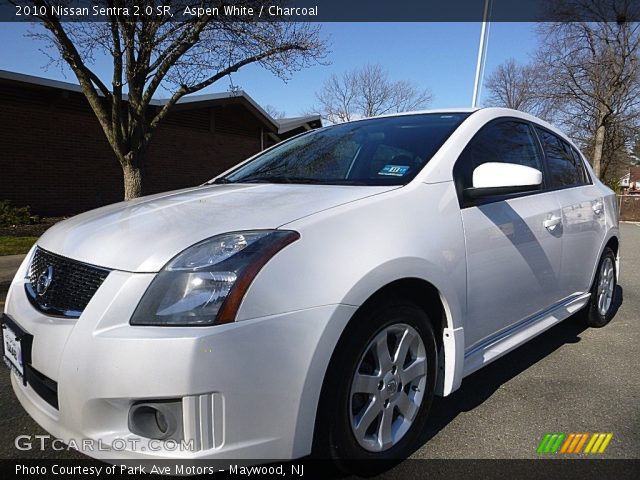 2010 Nissan Sentra 2.0 SR in Aspen White