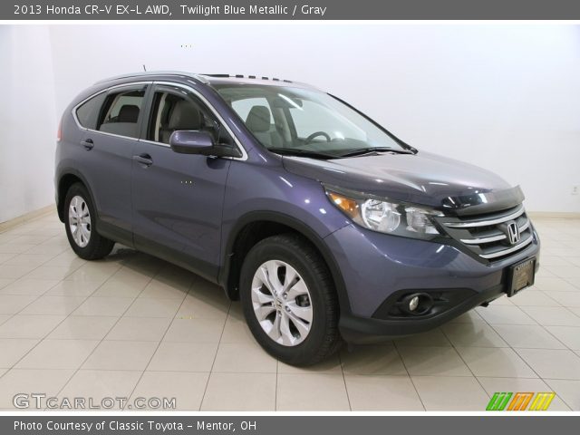2013 Honda CR-V EX-L AWD in Twilight Blue Metallic