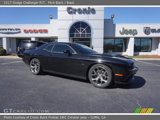 2017 Dodge Challenger R/T in Pitch Black