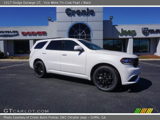 2017 Dodge Durango GT in Vice White Tri-Coat Pearl