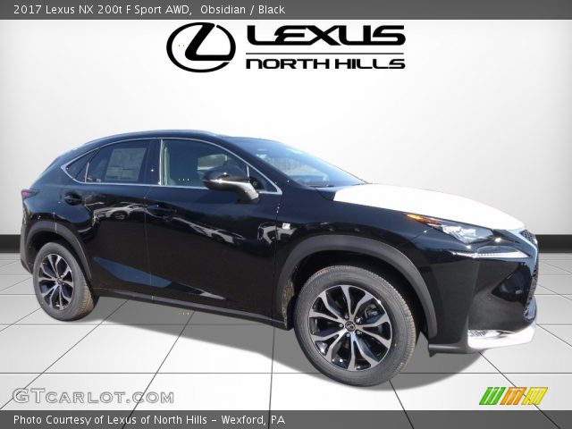 2017 Lexus NX 200t F Sport AWD in Obsidian