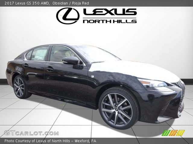 2017 Lexus GS 350 AWD in Obsidian
