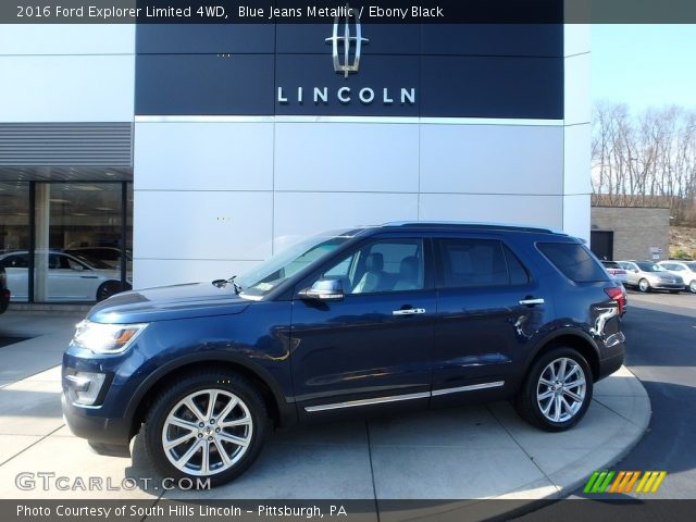2016 Ford Explorer Limited 4WD in Blue Jeans Metallic