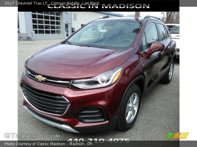 2017 Chevrolet Trax LT in Crimson Metallic