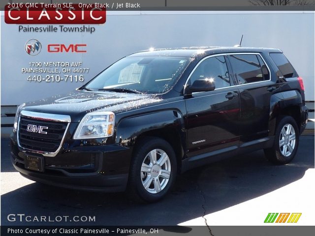 2016 GMC Terrain SLE in Onyx Black