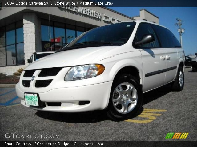 2004 Dodge Caravan SXT in Stone White