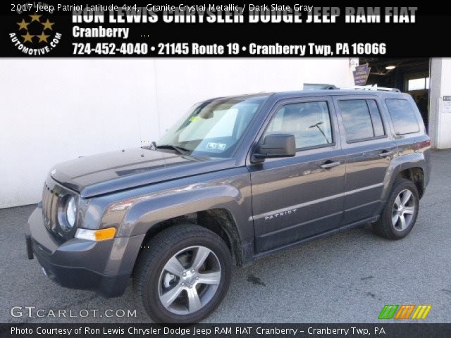 2017 Jeep Patriot Latitude 4x4 in Granite Crystal Metallic