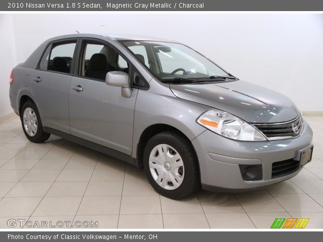 2010 Nissan Versa 1.8 S Sedan in Magnetic Gray Metallic