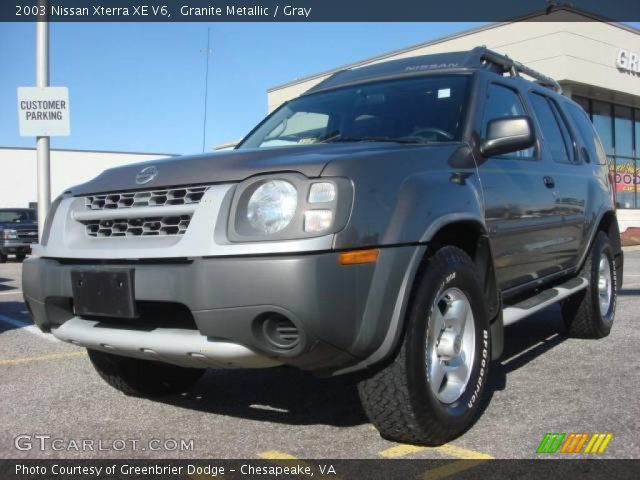 2003 Nissan Xterra XE V6 in Granite Metallic