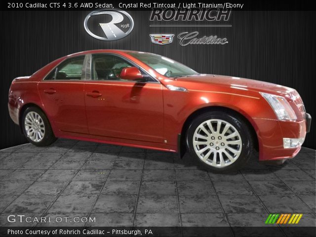 2010 Cadillac CTS 4 3.6 AWD Sedan in Crystal Red Tintcoat