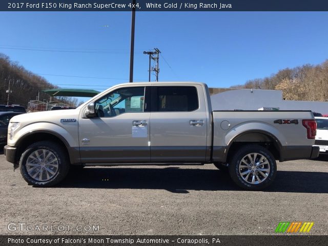 2017 Ford F150 King Ranch SuperCrew 4x4 in White Gold