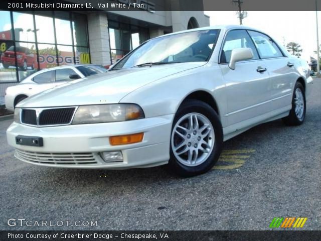 2001 Mitsubishi Diamante LS in Vail White