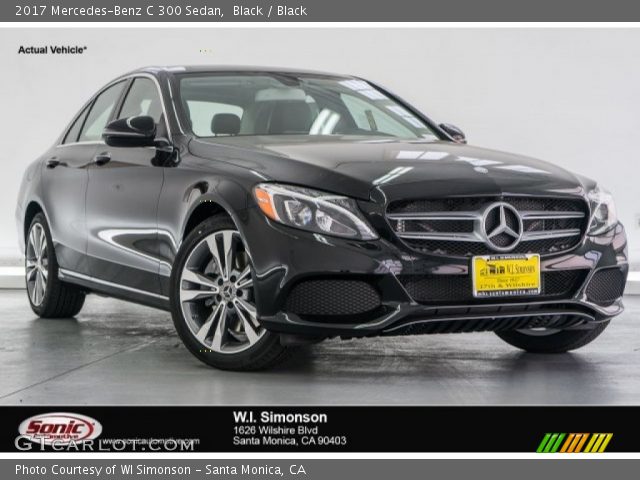 2017 Mercedes-Benz C 300 Sedan in Black
