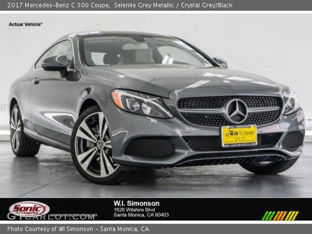 2017 Mercedes-Benz C 300 Coupe in Selenite Grey Metallic