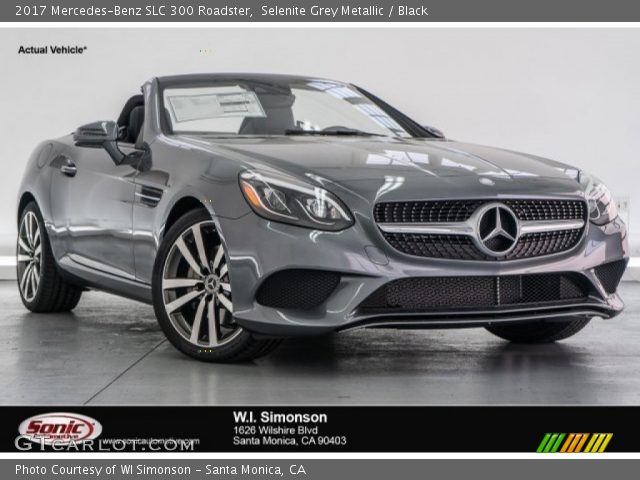 2017 Mercedes-Benz SLC 300 Roadster in Selenite Grey Metallic