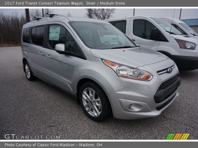 2017 Ford Transit Connect Titanium Wagon in Silver