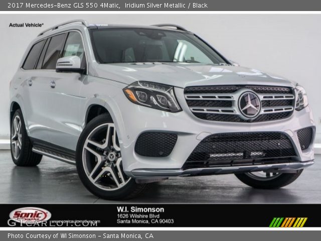 2017 Mercedes-Benz GLS 550 4Matic in Iridium Silver Metallic