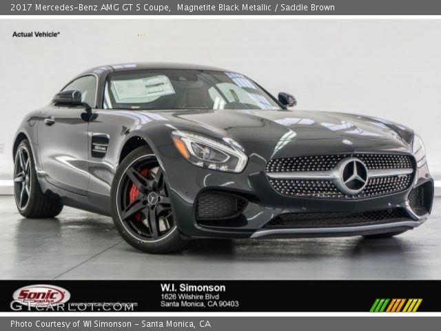 2017 Mercedes-Benz AMG GT S Coupe in Magnetite Black Metallic