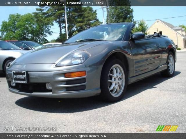 2002 Mitsubishi Eclipse Spyder GT in Titanium Pearl