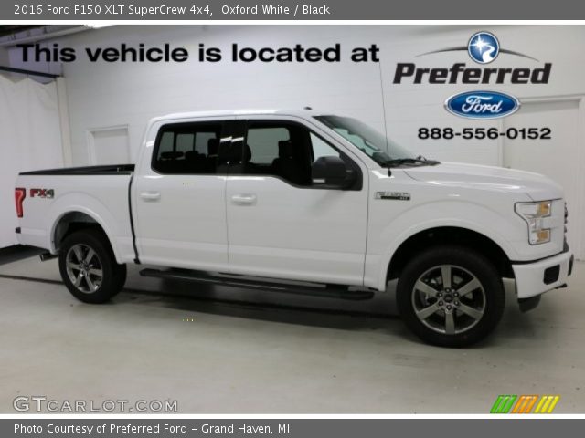 2016 Ford F150 XLT SuperCrew 4x4 in Oxford White