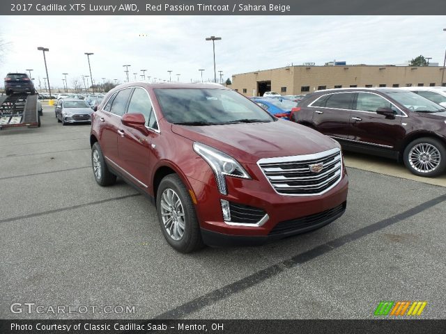 2017 Cadillac XT5 Luxury AWD in Red Passion Tintcoat