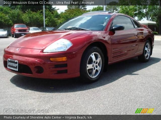 2003 Mitsubishi Eclipse GS Coupe in Ultra Red Pearl