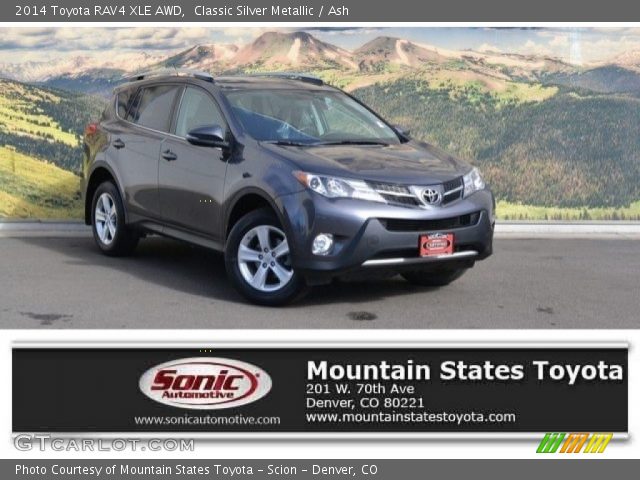 2014 Toyota RAV4 XLE AWD in Classic Silver Metallic