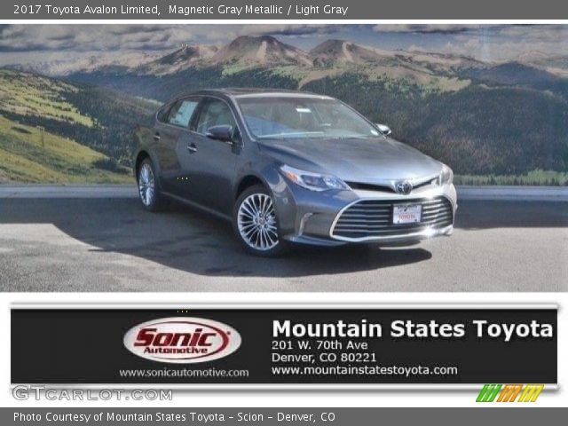 2017 Toyota Avalon Limited in Magnetic Gray Metallic