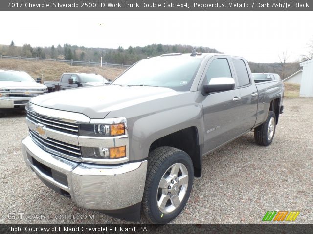 2017 Chevrolet Silverado 2500HD Work Truck Double Cab 4x4 in Pepperdust Metallic