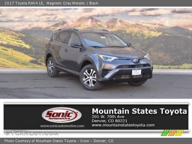 2017 Toyota RAV4 LE in Magnetic Gray Metallic