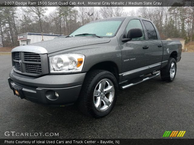 2007 Dodge Ram 1500 Sport Quad Cab 4x4 in Mineral Gray Metallic
