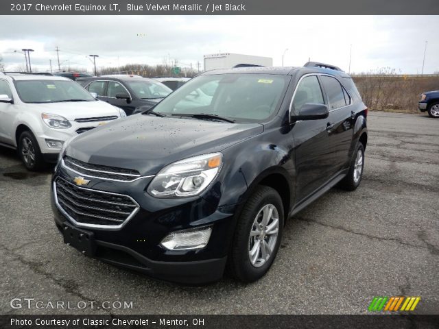 2017 Chevrolet Equinox LT in Blue Velvet Metallic