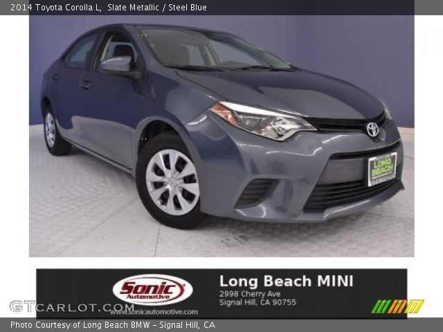 2014 Toyota Corolla L in Slate Metallic