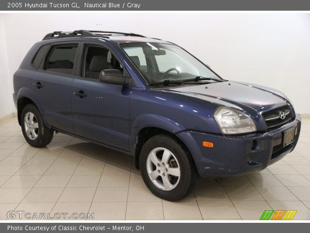 2005 Hyundai Tucson GL in Nautical Blue