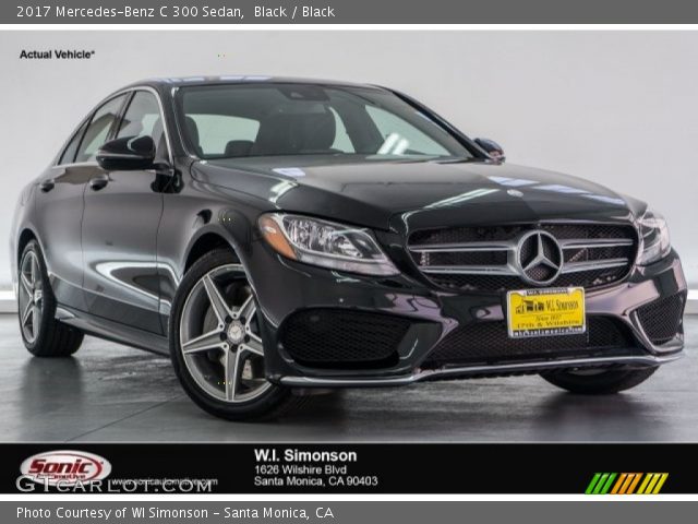 2017 Mercedes-Benz C 300 Sedan in Black