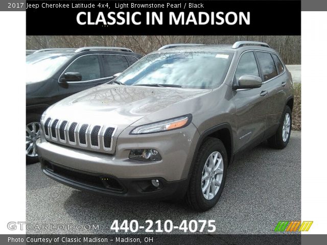 2017 Jeep Cherokee Latitude 4x4 in Light Brownstone Pearl