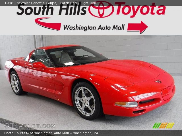 1998 Chevrolet Corvette Coupe in Torch Red