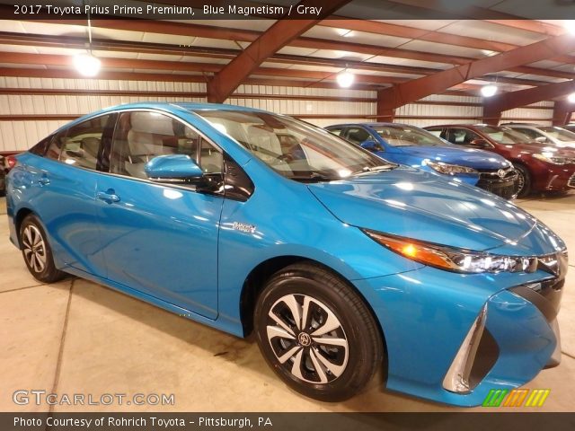 2017 Toyota Prius Prime Premium in Blue Magnetism