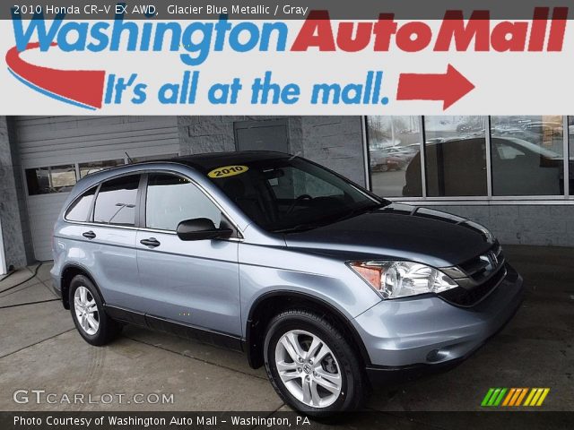 2010 Honda CR-V EX AWD in Glacier Blue Metallic