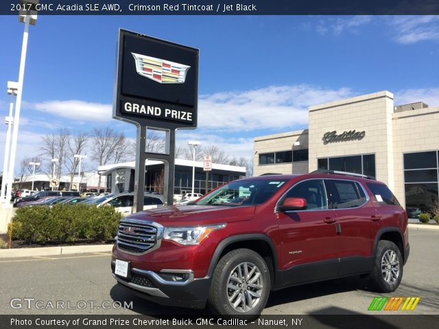 2017 GMC Acadia SLE AWD in Crimson Red Tintcoat