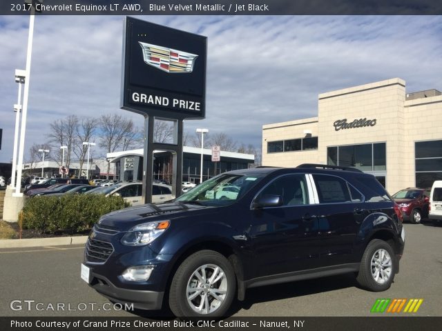 2017 Chevrolet Equinox LT AWD in Blue Velvet Metallic