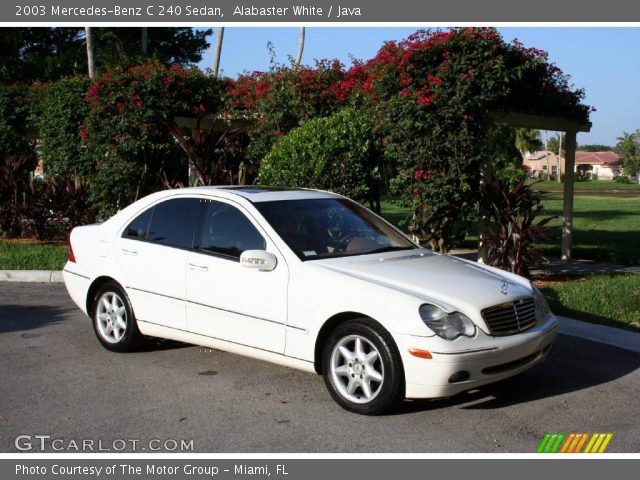 2003 Mercedes-Benz C 240 Sedan in Alabaster White