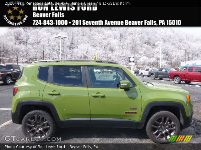 2016 Jeep Renegade Latitude 4x4 in Jungle Green