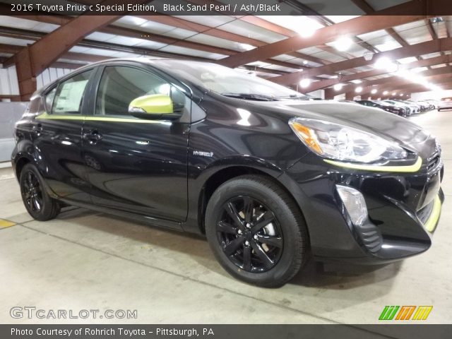 2016 Toyota Prius c Special Edition in Black Sand Pearl