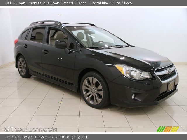 2013 Subaru Impreza 2.0i Sport Limited 5 Door in Crystal Black Silica