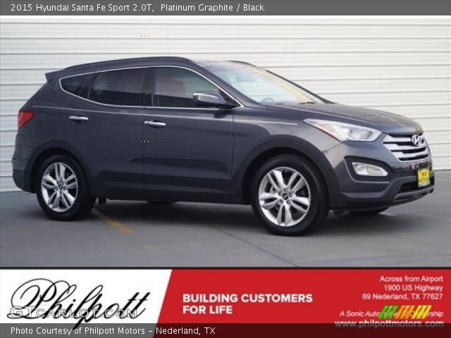 2015 Hyundai Santa Fe Sport 2.0T in Platinum Graphite