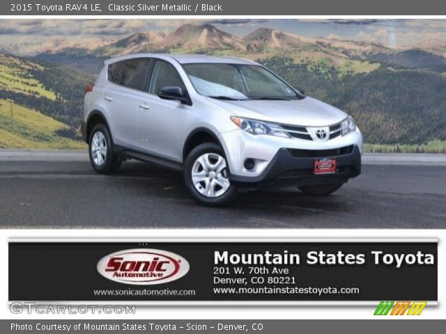 2015 Toyota RAV4 LE in Classic Silver Metallic