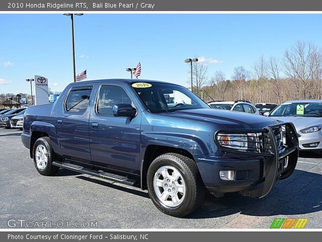 2010 Honda Ridgeline RTS in Bali Blue Pearl