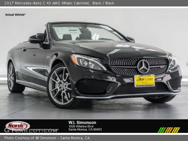 2017 Mercedes-Benz C 43 AMG 4Matic Cabriolet in Black